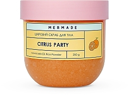 Духи, Парфюмерия, косметика Цукровий скраб для тіла - Mermade Citrus Party