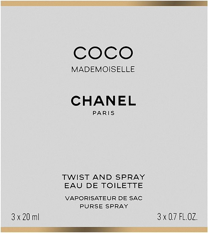 Chanel Coco Mademoiselle - Туалетна вода (змінний блок + 2 запасних) — фото N1