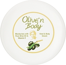 Крем для рук и тела с маслом оливки - Sera Cosmetics Olive’n Body Hand&Body Cream — фото N1