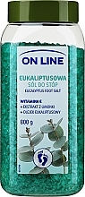 Парфумерія, косметика Розслаблювальна сіль для ніг - On Line Eucaliptus Foot Salt