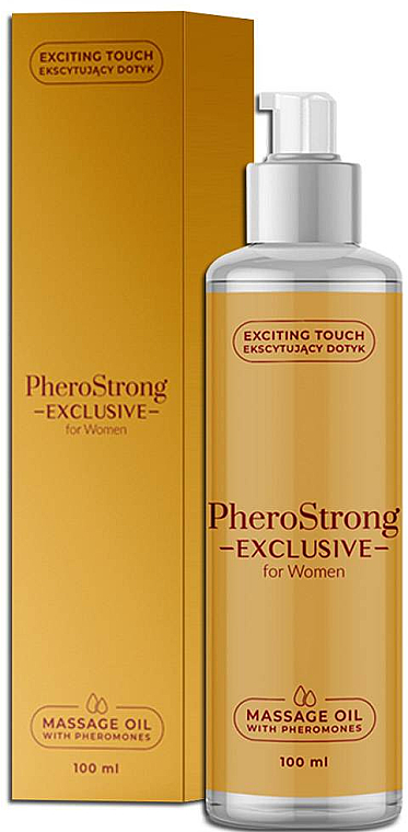 PheroStrong Exclusive for Women - Массажное масло — фото N1