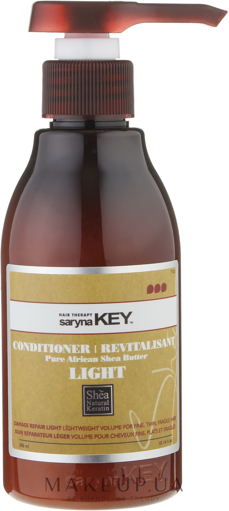 Кондиціонер для відновлення волосся, полегшена формула - Saryna Key Damage Repair Light Conditioner — фото 300ml