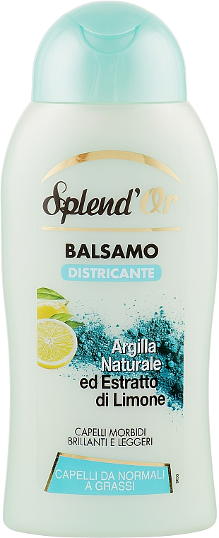 Бальзам для волос "Глина и лимон" - Splend'Or Hair Balm