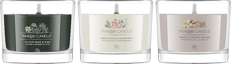 Набор - Yankee Candle 2024 (candle/3x37g) — фото N2