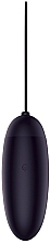 Вибрирующее яйцо - Dream Toys Pleasure Eggs Remote Dusky Pleaser Black — фото N3