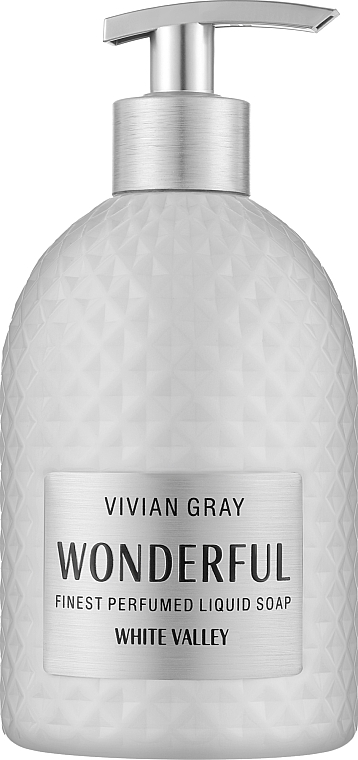 Рідке крем-мило - Vivian Gray White Valley Liquid Soap — фото N1
