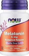 Мелатонін від безсоння, 5 мг. - Now Foods Melatonin 5 mg — фото N2