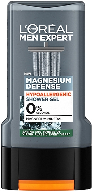 Гель для душа "Защита Магния" - L'Oreal Men Expert Magnesium Defence Shower Gel