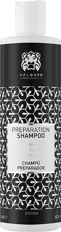 УЦІНКА Шампунь "Підготовлювальний" для волосся - Valquer Preparation Shampoo * — фото N1