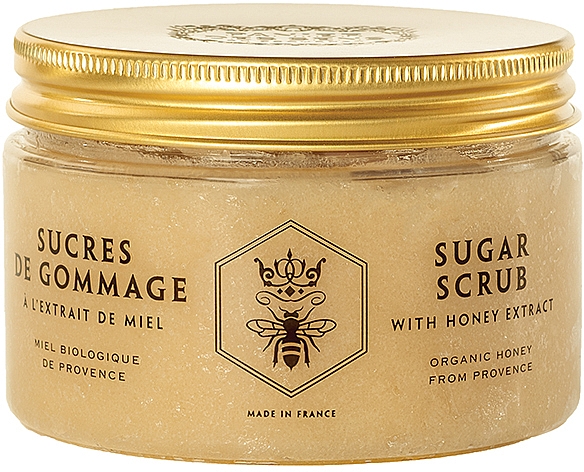 Сахарный скраб для тела "Мёд" - Panier Des Sens Sugar Scrub With Honey Extract — фото N2