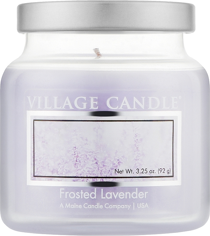 Ароматична свічка "Крижана лаванда" - Village Candle Frosted Lavander — фото N1