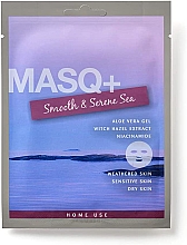 Тканинна маска "Заспокійлива" - MASQ+ Soothing & Calming Sheet Mask — фото N1
