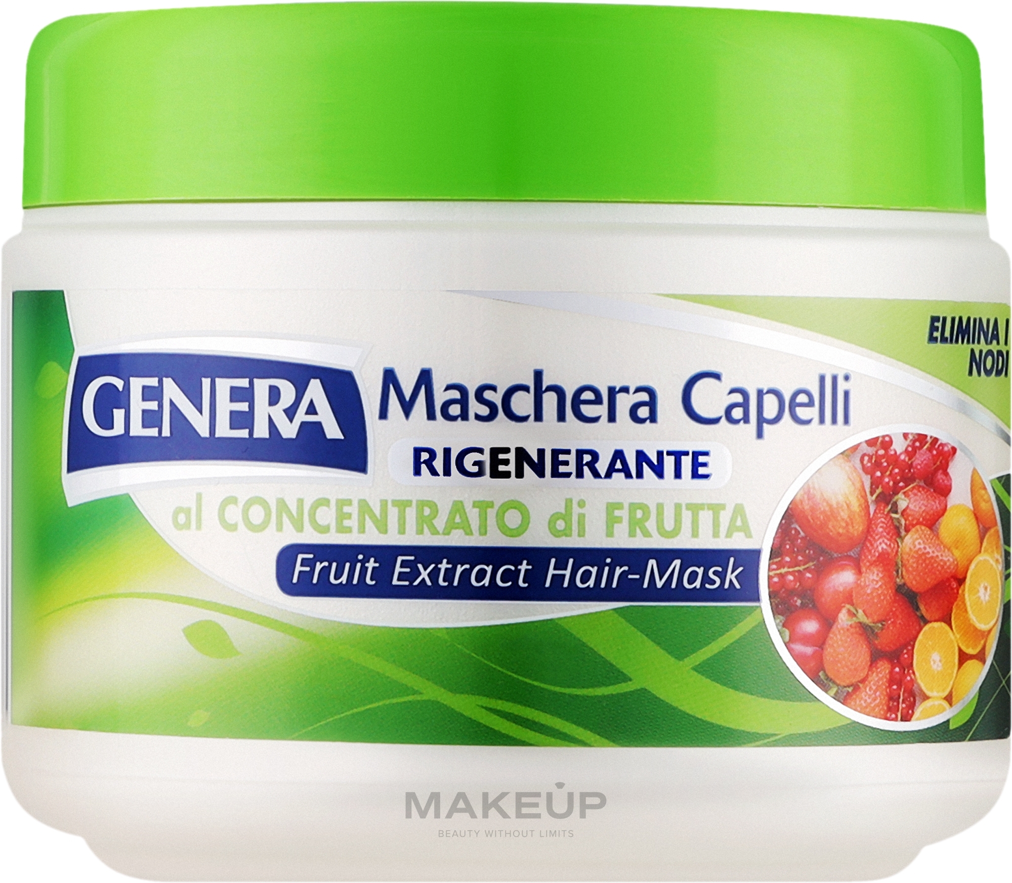 Відновлювальна маска для волосся з екстрактами фруктів - Genera Maschera Capelli — фото 500ml