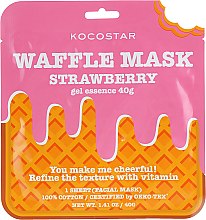 Духи, Парфюмерия, косметика Тонизирующая вафельная маска "Клубничный фреш" - Kocostar Strawberry Waffle Mask 
