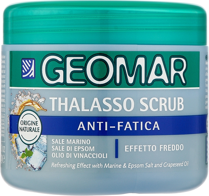 Таласо-скраб для тіла проти стомленості - Geomar Thalasso Scrub Anti-Fatique — фото N1