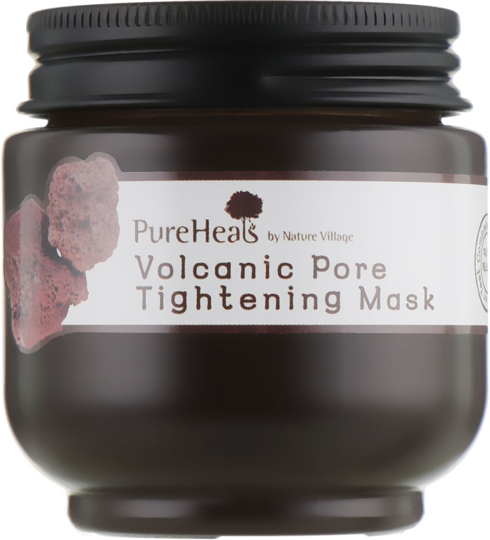 Маска з вулканічним попелом для очищення і звуження пор - PureHeal's Volcanic Pore Tightening Mask — фото N2