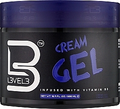 Крем-гель с витамином В5 для укладки волос - Level3 Cream Gel With Vitamin B5 — фото N2