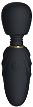 Парфумерія, косметика Компактний вібратор з насадками, чорний - Nomi Tang Pocket Wand Black
