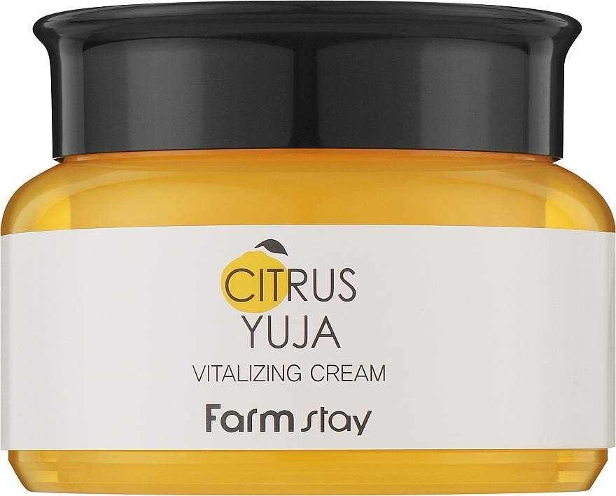 Освежающий крем для кожи лица, шеи и декольте - FarmStay Citrus Yuja Vitalizing Cream — фото N1