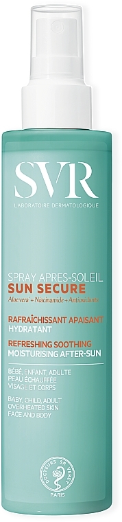 Успокаивающий спрей после загара - SVR Sun Secure After-Sun Spray — фото N1