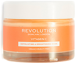 Парфумерія, косметика Маска для обличчя - Revolution Skincare Vitamin C, Turmeric & Cranberry Seed Energising Mask