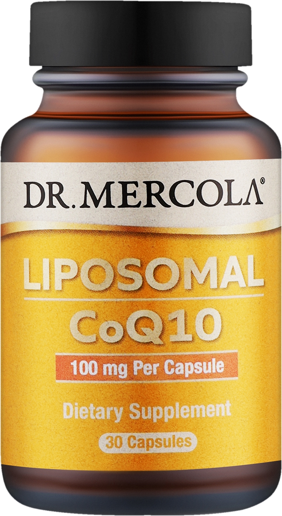 Диетическая добавка "Липосомальный коэнзим", 100 мг - Dr. Mercola Liposomal CoQ10 — фото 30шт