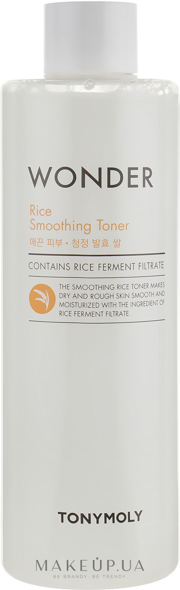 Тоник для лица с рисовым экстрактом - Tony Moly Wonder Rice Smoothing Toner — фото 500ml