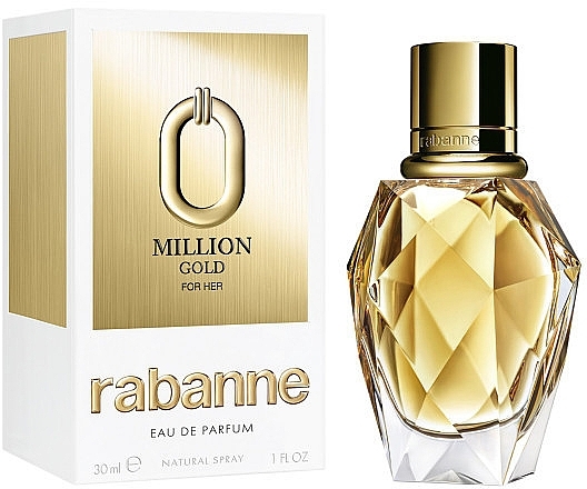 Paco Rabanne Million Gold For Her - Парфюмированная вода — фото N2