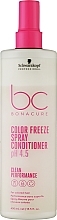 Спрей-кондиціонер для фарбованого волосся - Schwarzkopf Professional Bonacure Color Freeze Spray Conditioner pH 4.5 — фото N3