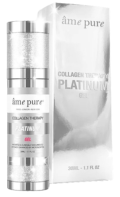 Гель для лица - Ame Pure Collagen Therapy Platinum Gel — фото N1