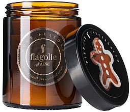 Парфумерія, косметика Ароматична свічка в банці "Імбирний пряник" - Flagolie Fragranced Candle Gingerbread