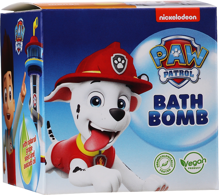 Бомбочка для ванн "Манго", Маршал - Nickelodeon Paw Patrol Bath Bomb — фото N1