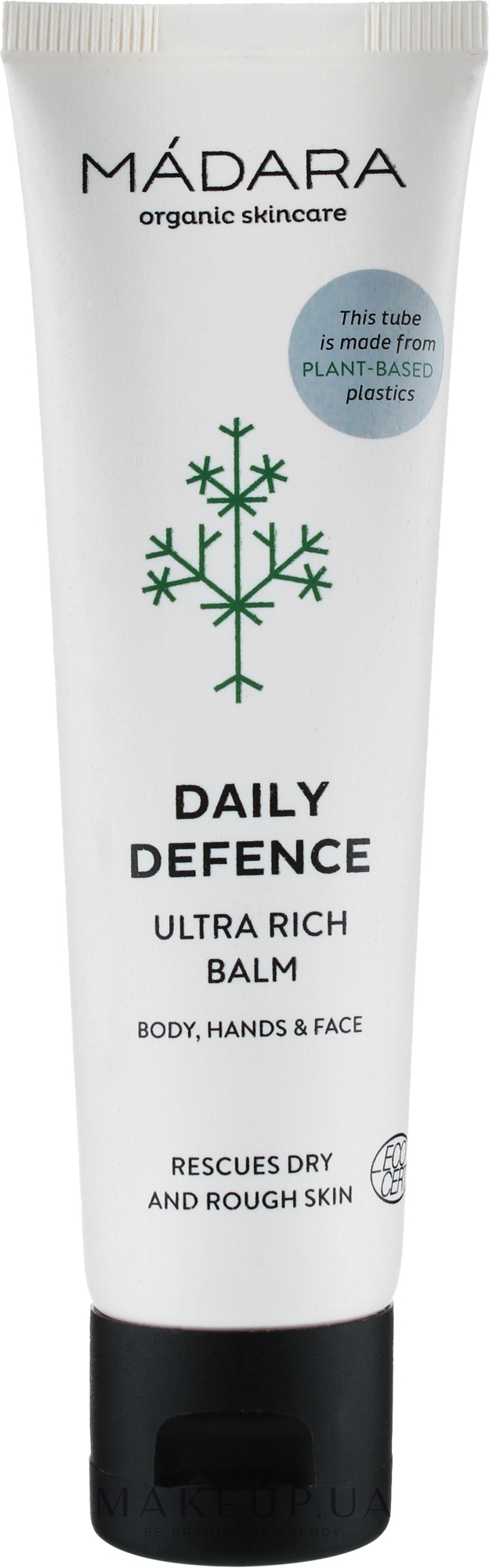 Бальзам поживний для захисту шкіри від сухості і екстремальних погодних умов - Madara Cosmetics Daily Defence — фото 60ml