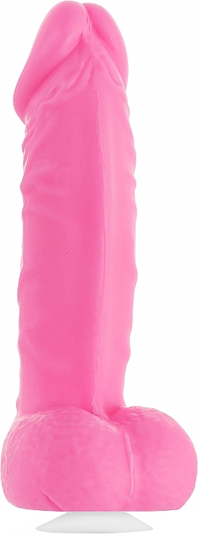 Мыло пикантной формы с присоской, розовое - Pure Bliss Mini Pink — фото N1