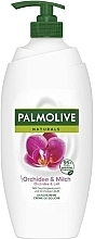 Духи, Парфюмерия, косметика Крем-гель для душа - Palmolive Naturals Orchid&Milk Shower Cream (с помпой)
