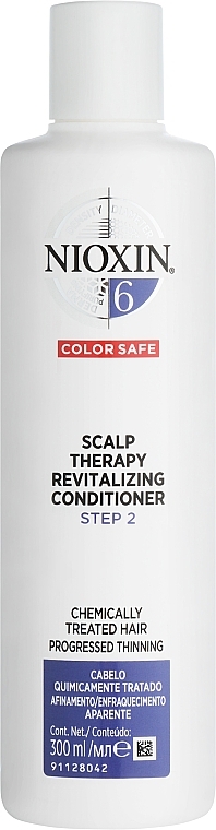 Зволожувальний кондиціонер для волосся - Nioxin Thinning Hair System 6 Scalp Revitaliser Conditioner