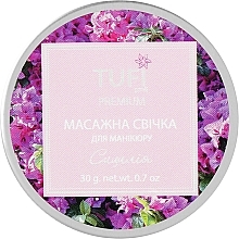 Парфумерія, косметика Масажна свічка для манікюру "Сицилія" - Tufi Profi Premium