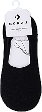 Носки-следы женские, 1 пара, черные - Moraj — фото N1