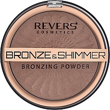 Бронзувальна пудра - Revers Bronze & Shimmer — фото N2