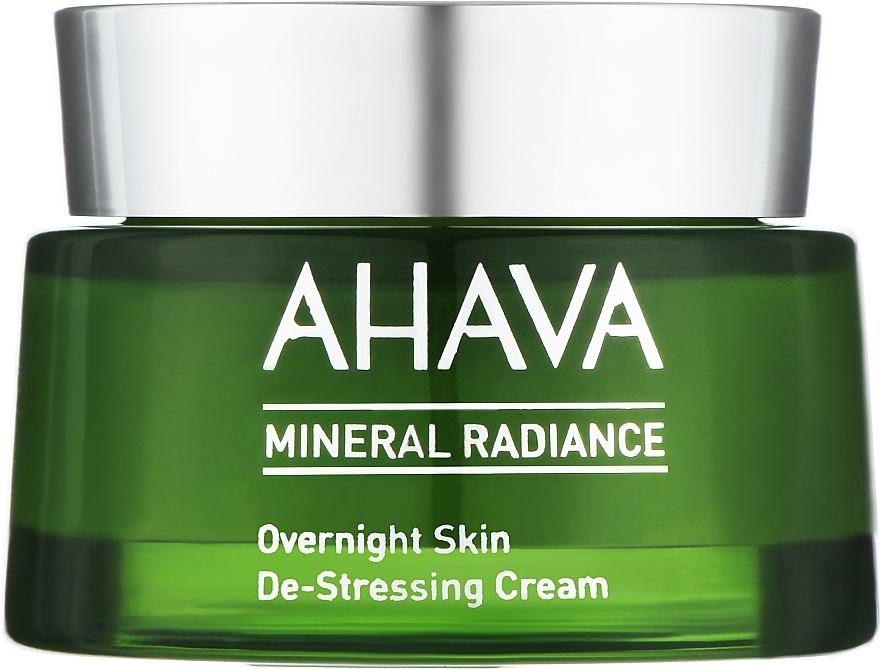 Мінеральний нічний крем для обличчя - Ahava Mineral Radiance Overnight De-Stressing Cream (тестер) — фото N1