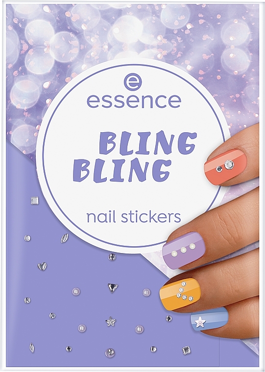 Наклейки для ногтей - Essence Bling Bling 