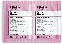 ПОДАРУНОК! Набір - Dikson Super Keratin (h/shm/15 ml + h/mask/15 ml) — фото N1