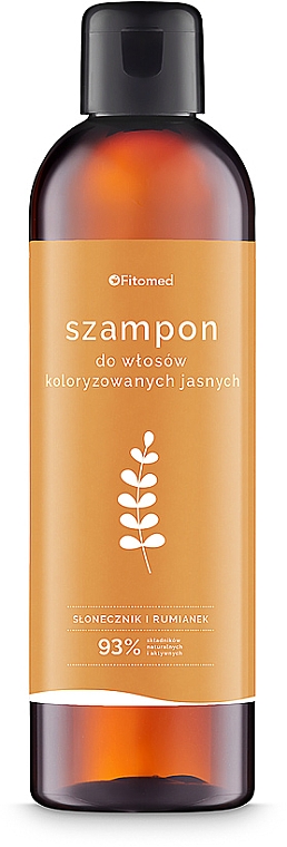 Шампунь для світлого фарбованого волосся - Fitomed Herbal Shampoo — фото N1