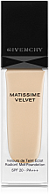 Духи, Парфюмерия, косметика УЦЕНКА Тональная основа - Givenchy Matissime Velvet Fluid Fondation SPF20 *