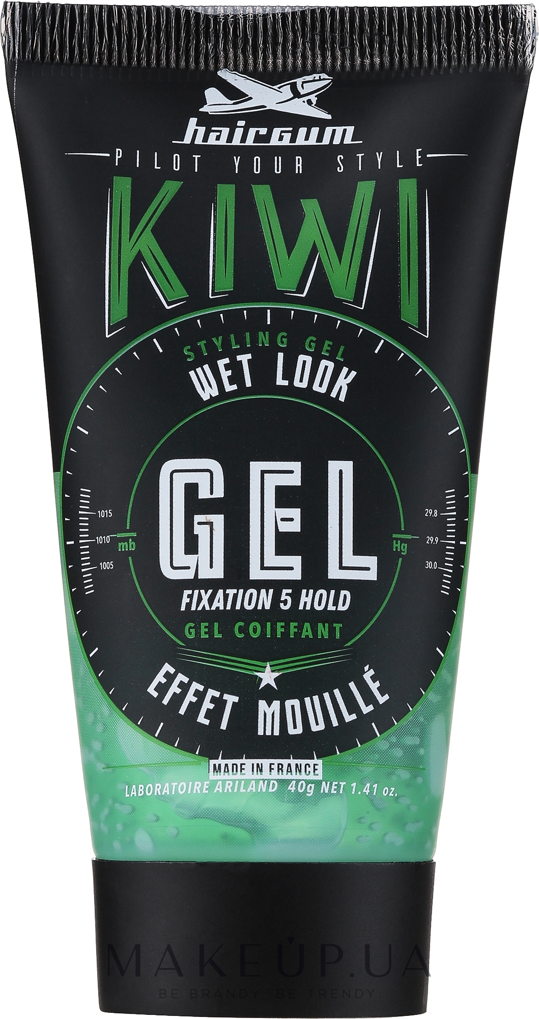 Гель для стайлинга с экстрактом киви - Hairgum Kiwi Fixing Gel — фото 40g