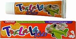 Духи, Парфюмерия, косметика Зубная паста "Тропик" - Dental Tra-La-La Kids Tropical Fruit Toothpaste