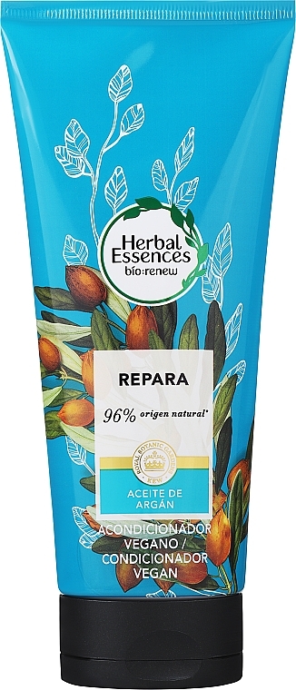 Веганский бальзам-ополаскиватель для волос "Аргановое масло" - Herbal Essences Repair Argan Oil Vegan Conditioner — фото N7