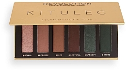Набор - Makeup Revolution Kitulec #BlendKitulca Shadow Palette (2xsh/palette/7.8g) — фото N3