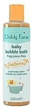 Духи, Парфюмерия, косметика Пена для ванны, без отдушек - Childs Farm OatDerma Baby Bubble Bath Fragrance-Free