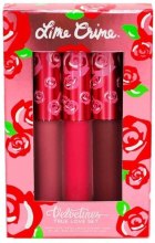 Духи, Парфюмерия, косметика Набор помад для губ - Lime Crime Velvetines True Love Set Limited Edition